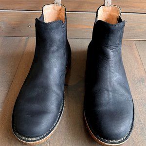 Astroflex Bitflex Chelsea Boot in Black. Handmade in Italy. Men's size 44 -US 11
